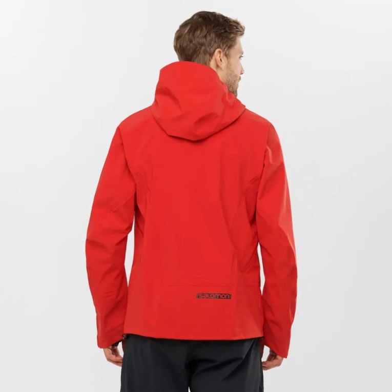 Chaquetas De Esquí Salomon Outlaw 3L Shell Hombre Rojos | MX ZBVU175